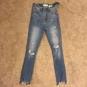 Abercrombie and Fitch Light Washed Jeans